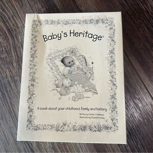Baby's Heritage record book by Carole J Gellineau African (American) keepsake